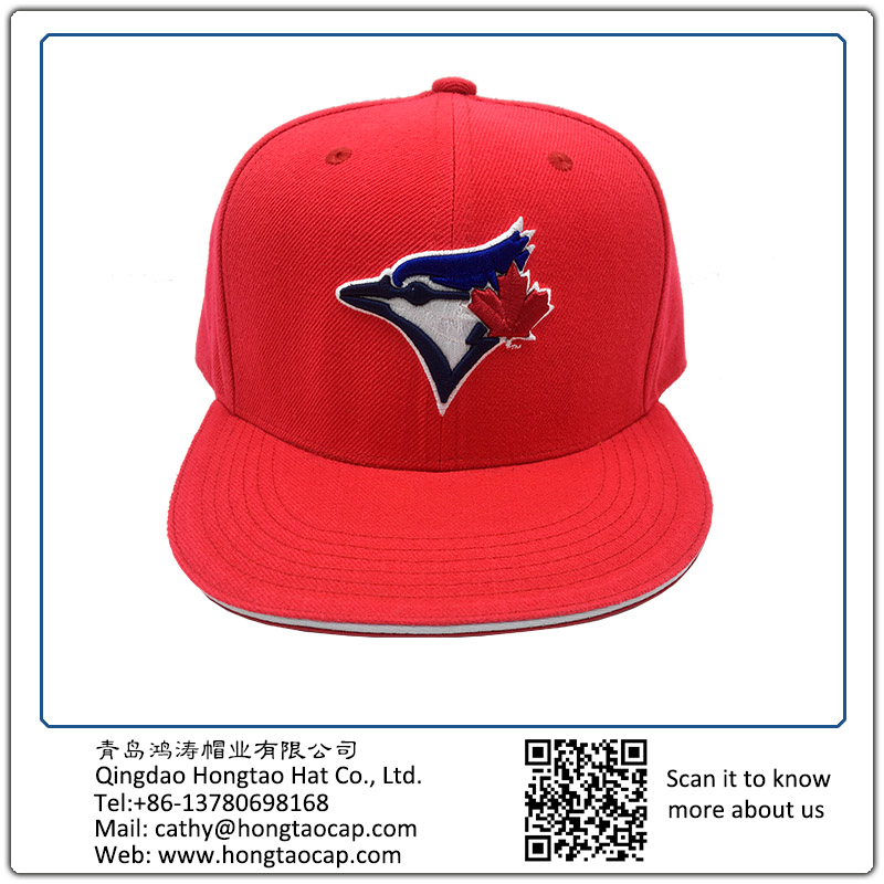 Flat visor cap