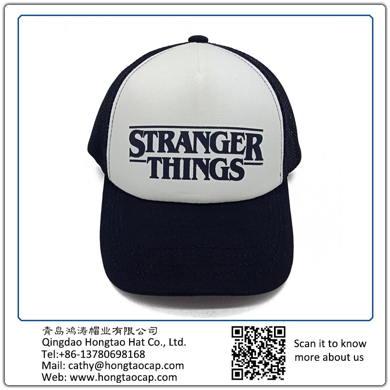 All cotton fine yarn twill composite sponge mesh cap  for children